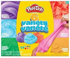 „Play-Doh“ įvairių formų dėžutė, 6 vnt. pakuotė – (334-233954)