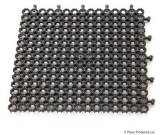 Plum Protektamat Sort 0,5M (4 stk.)