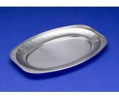 Plus Pack Maitinimo indas, ovalus, mažas, 35x25x2,1cm, lygus, 10 vnt./pak. - (10 vnt.)
