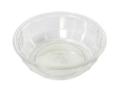 Abena Vienkartinė lėkštė Bowl Diamond 952 ml Ø188x60 mm RPET permatoma, 300 vnt./kartone
