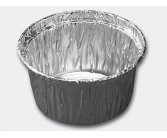 Plus Pack Vienkartinis padėklas 90 ml Ø75x34 mm apvalus, 100 vnt./pak.