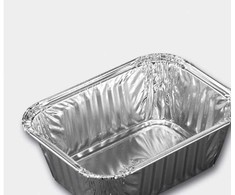 Plus Pack Folieform 7345 aliuminis, 465 ml, 145 x 110 x 45 mm, 1650 vnt./pak. - (1650 vnt.)