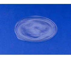 Plus Pack Plastikinis dangtelis Diamond Ø189 mm plokščias RPET skaidrus dubeniui Ø188 mm, 300 vnt./dėžutėje