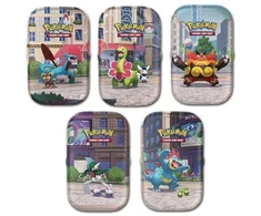 The Pokemon Pokemon Pokemon TCG: Mega Evoliucija – Liumiozės miesto mini skardinė – Emboar ir Inkay