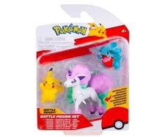 Pokémon - Battle Figure 3 pack - Pikachu, Gible &amp; Ponyta (PKW4097)