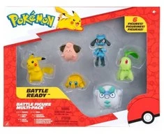 Pokémon - kovos figūrėlių 6 vnt. pakuotė (PKW4099)