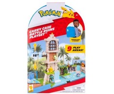 Mattel Pokémon - Nešiojimo dėklas Mūšio griuvėsių žaidimo rinkinys (PKW4046)