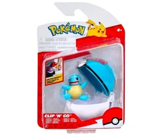 Pokémon - Clip N Go Squirtle su masalo kamuoliuku (PKW4164)