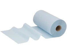 Popierinis rankšluostis ritinėlyje Kimberly-Clark Wypall L10, 1 sluoksnio mini, mėlynas (56,1 m x 24 cm)