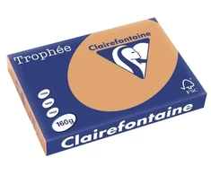 Popierius, Clairefontaine Trophée, A3, 160 g/m2, karamelės spalvos, pakuotė su 250 vnt.
