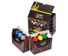 Posca - Mop'R PCM-22 Squeeze Marker (8 pcs) (401496)