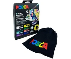 „Posca“ – maišelių rinkinys PC-5M 8PCS – (401531)