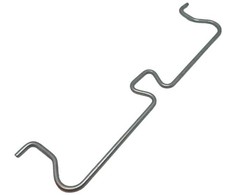 Bag clamp Vileda Origo 2 24,4x6 cm pilkas metalas