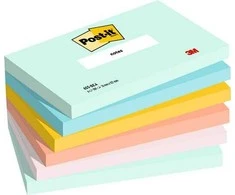 Post-It 3M Post-it ®, BEACHSIDE, 76x127mm, 6x100 kortų.