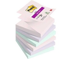Post-it® Soulful Super Sticky Z-Notes 76x76 mm, 6 vnt., spalvų rūšiuota