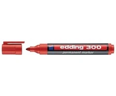Edding 300, Raudona, Juodas, Raudona, 1.5 mm, 3 mm, 10 pc(s)