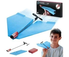 Power Up POWERUP 2.0 išmanusis popierinis lėktuvėlis, mėlynas