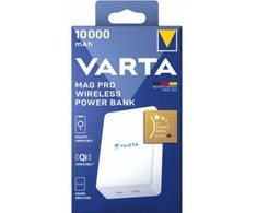 Varta Powerbank belaidis indukcinis Mag Pro 10000 mAh Baltas