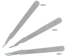 Vienkartinis precizinis skalpelis Dahle 10613, plastikinis, 145 mm, ašmenų nr. 15