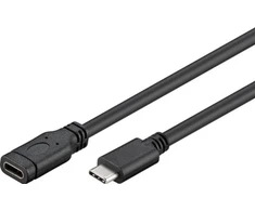 PREMIUMCORD USB-C ilgintuvas (1 kartos USB 3.1), C/M - C/F, 2m
