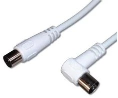 „PremiumCord“ antenos kabelis, 3 m, baltas (ktmf03U)