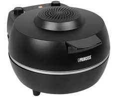 Elektrinė krosnelė Princess 01.115005.01.001 picos orkaitė Pro, 1 pica(-os), Juoda, 30 cm, 400 °C, 1 m, Plastikas