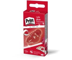 Pritt Nuolatinis juostinis klijai, permatomi, Henkel, papildymas, keičiama kasetė