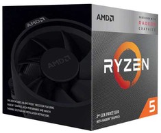 Procesorius AMD AM4 Ryzen 5 3400G SBX 3,7GHz MAX Boost 4,2GHz 4MB Radeon RX Vega 11 65W