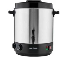 Profi Cook ProfiCook PC-EKA 1283, 32 L, 14 L, Juodas, Nerūdijantis plienas, Nerūdijantis plienas, Plastic, Plastic