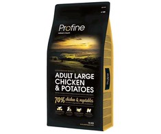 Profine Dog Adult Large su vištiena ir bulvėmis 12kg