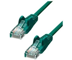 „ProXtend U/UTP CAT5e“ PVC AWG 26 CCA žalias 25 cm