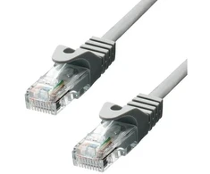 „ProXtend“ CAT5e U/UTP CU PVC eterneto kabelis, pilkas, 7 m, 7 m, Cat5e, U/UTP (UTP), RJ-45, RJ-45, pilkas