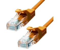 „ProXtend“ CAT5e U/UTP CU PVC eterneto kabelis, oranžinis, 10 m, 10 m, Cat5e, U/UTP (UTP), RJ-45, RJ-45, oranžinis