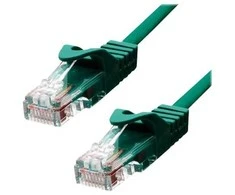 „ProXtend“ CAT5e U/UTP CU PVC eterneto kabelis, žalias, 50 cm, 0,5 m, Cat5e, U/UTP (UTP), RJ-45, RJ-45, žalias