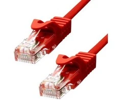 „ProXtend“ CAT5e U/UTP CU PVC eterneto kabelis, raudonas, 10 m, 10 m, Cat5e, U/UTP (UTP), RJ-45, RJ-45, raudonas
