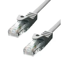 „ProXtend“ CAT5e U/UTP CU PVC eterneto kabelis, pilkas, 7 m, 7 m, Cat5e, U/UTP (UTP), RJ-45, RJ-45, pilkas