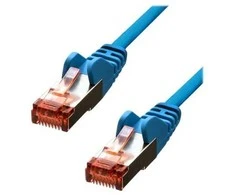 „ProXtend“ CAT6 F/UTP CCA PVC eterneto kabelis, mėlynas, 20 cm, 0,2 m, Cat6, F/UTP (FTP), RJ-45, RJ-45, mėlynas