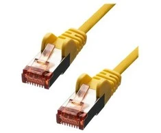 „ProXtend“ CAT6 F/UTP CCA PVC eterneto kabelis, geltonas, 15 m, 15 m, Cat6, F/UTP (FTP), RJ-45, RJ-45, geltonas