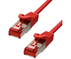 „ProXtend“ CAT6 F/UTP CU LSZH eterneto kabelis, raudonas, 20 m, 20 m, Cat6, F/UTP (FTP), RJ-45, RJ-45, raudonas