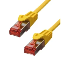 „ProXtend“ CAT6 F/UTP CU LSZH eterneto kabelis, geltonas, 10 m, 10 m, Cat6, F/UTP (FTP), RJ-45, RJ-45, geltonas