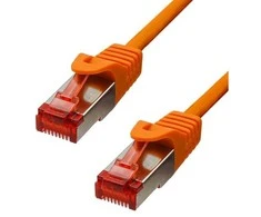 „ProXtend“ CAT6 F/UTP CU LSZH eterneto kabelis, oranžinis, 20 m, 20 m, Cat6, F/UTP (FTP), RJ-45, RJ-45, oranžinis