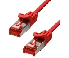 „ProXtend“ CAT6 F/UTP CU LSZH eterneto kabelis, raudonas, 20 m, 20 m, Cat6, F/UTP (FTP), RJ-45, RJ-45, raudonas
