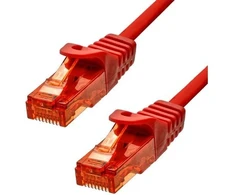 „ProXtend“ CAT6 U/UTP CU LSZH eterneto kabelis, raudonas, 7 m, 7 m, Cat6, U/UTP (UTP), RJ-45, RJ-45, raudonas