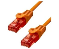 „ProXtend“ CAT6 U/UTP CU LSZH eterneto kabelis, oranžinis, 25 cm, 0,25 m, Cat6, U/UTP (UTP), RJ-45, RJ-45, oranžinis