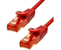 „ProXtend“ CAT6 U/UTP CU LSZH eterneto kabelis, raudonas, 15 m, 15 m, Cat6, U/UTP (UTP), RJ-45, RJ-45, raudonas