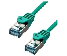 „ProXtend“ CAT6A S/FTP CU LSZH eterneto kabelis, žalias, 15 m, 15 m, Cat6a, S/FTP (S-STP), RJ-45, RJ-45, žalias