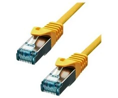 „ProXtend“ CAT6A S/FTP CU LSZH eterneto kabelis, geltonas, 75 cm, 0,75 m, Cat6a, S/FTP (S-STP), RJ-45, RJ-45, geltonas