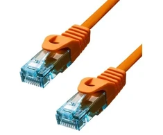 „ProXtend“ CAT6A U/UTP CU LSZH eterneto kabelis, oranžinis, 10 m, 10 m, Cat6a, U/UTP (UTP), RJ-45, RJ-45, oranžinis