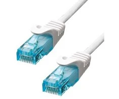 „ProXtend“ CAT6A U/UTP CU LSZH eterneto kabelis, baltas, 7 m, 7 m, Cat6a, U/UTP (UTP), RJ-45, RJ-45, baltas