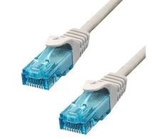 „ProXtend“ CAT6A U/UTP CU LSZH eterneto kabelis, pilkas, 20 m, 20 m, Cat6a, U/UTP (UTP), RJ-45, RJ-45, pilkas